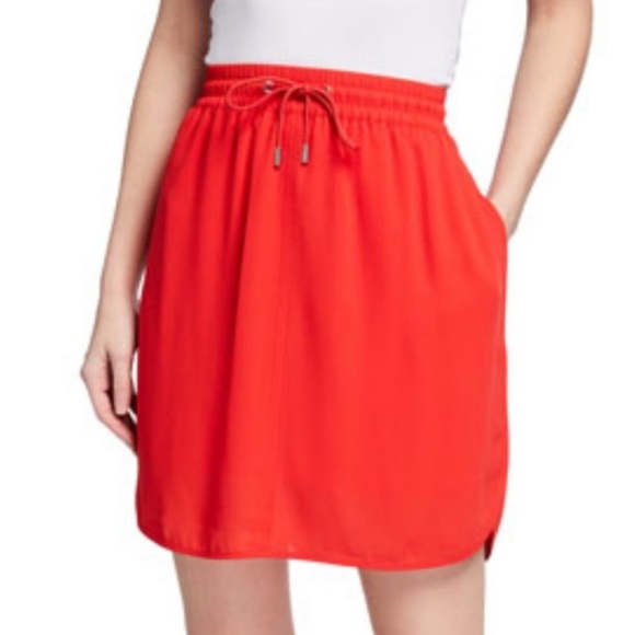 Banana Republic Dresses & Skirts - Banana Republic orange drawstring Skirt - size large
